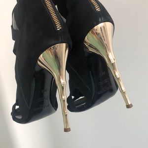 Balmain Tali Bamboo-Heel Sandals